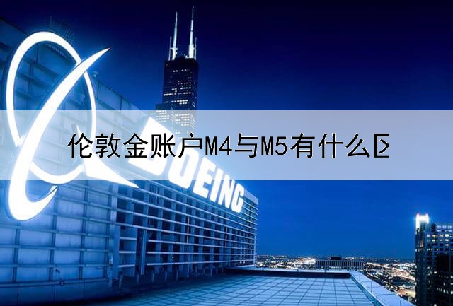 伦敦金账户M4与M5有什么区别